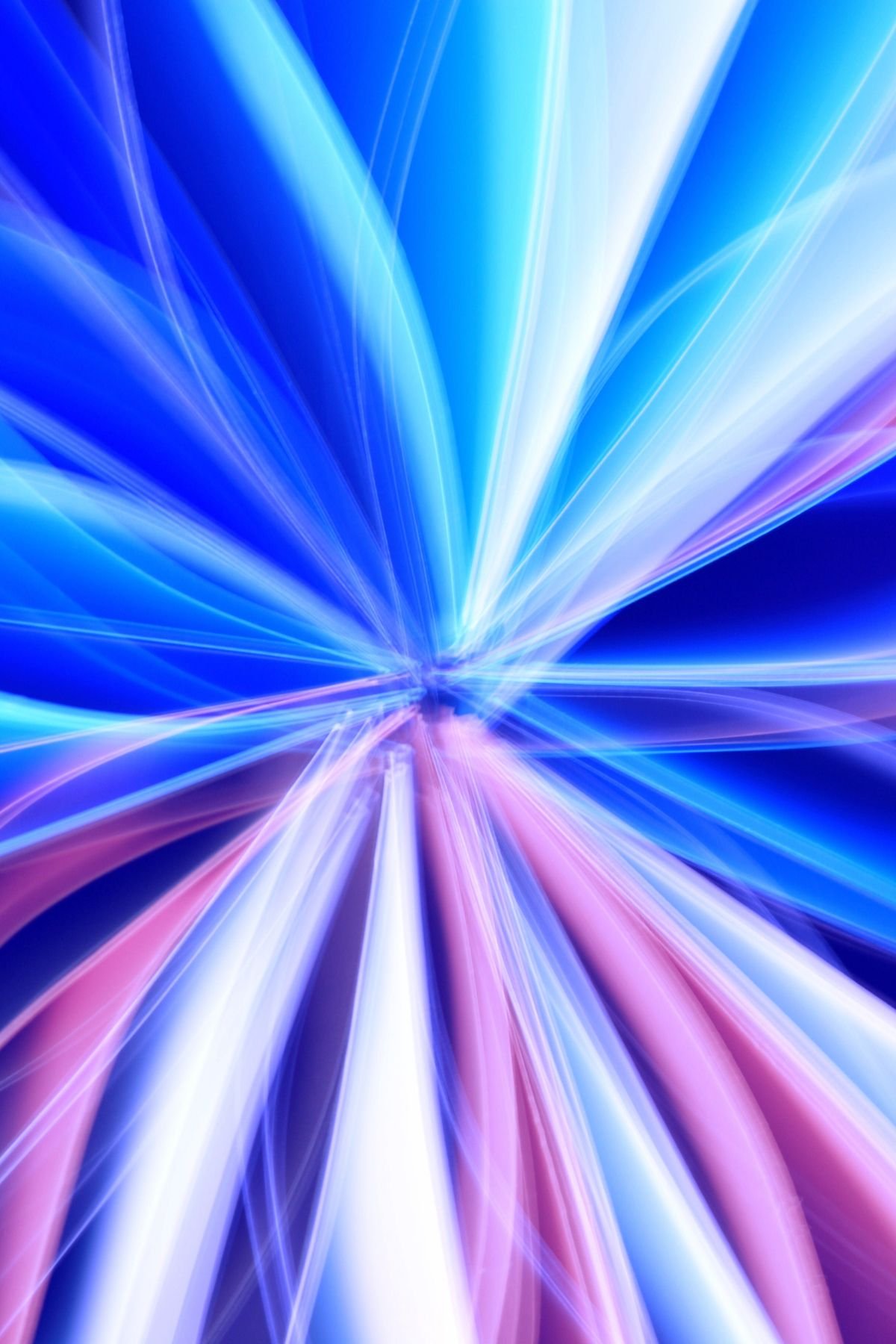 Abstract light trails suggesting motion, a metaphor for animation in slides