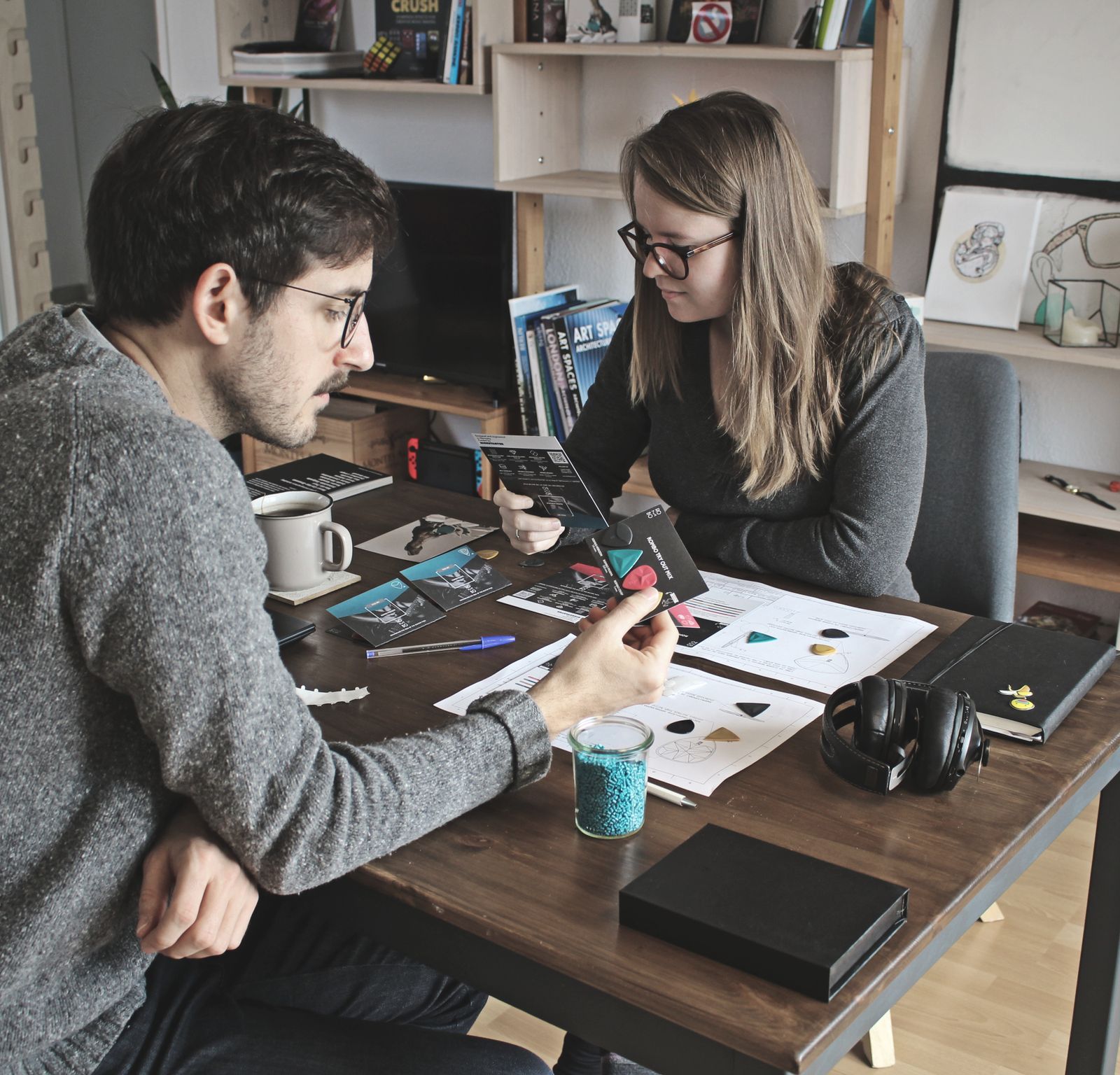 A person comparing design software options on a laptop